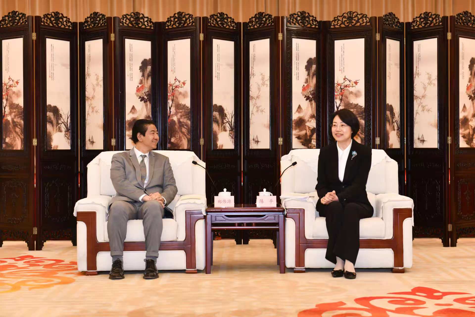 香港特区政府驻海外及内地经贸办参访团访鄂